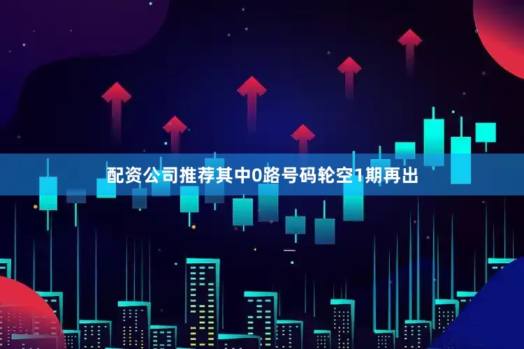 配资公司推荐其中0路号码轮空1期再出